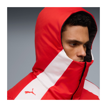 Ferrari geacă de bărbați cu glugă Reversible F1 Team 2026