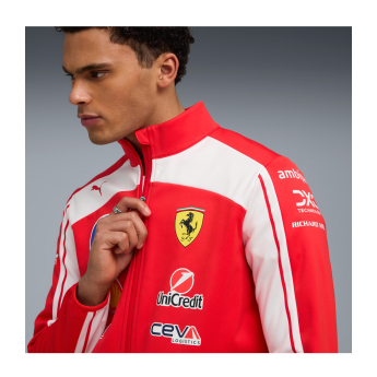 Ferrari geacă de bărbați softshell official Teamline Replica F1 Team 2026