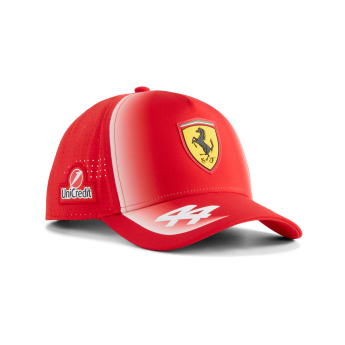 Ferrari șapcă de baseball Lewis Hamilton #44 official Teamline Replica F1 Team 2026