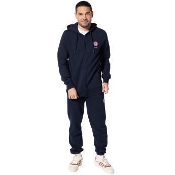 Bayern München hanorac de bărbați cu glugă Hooded Zip navy