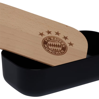 Bayern München cutie la măncare Wood black