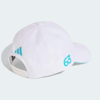 Mercedes AMG Petronas șapcă de baseball George Russell #63 white official Teamline Replica F1 Team 2026