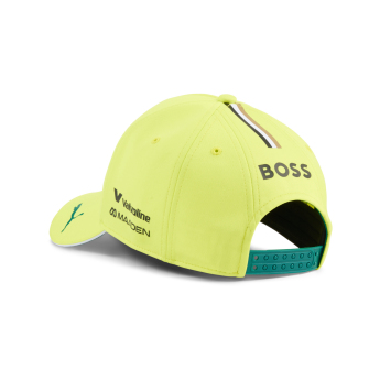 Aston Martin șapcă de baseball Fernando Alonso #14 yellow official Teamline Replica F1 Team 2026