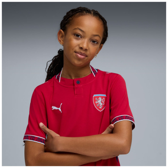 Echipa națională de fotbal tricou de fotbal pentru copii Czech republic 2026 home