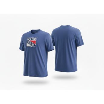 New York Rangers tricou de bărbați Tek Patch blue