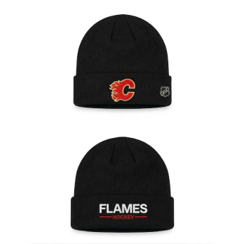 Calgary Flames căciulă de iarnă Authentic Pro A/Cap Cuffed Beanie