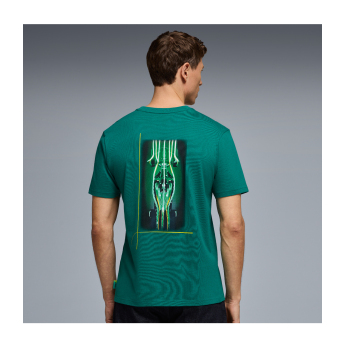 Aston Martin tricou de bărbați Car Graphic green F1 Team 2026