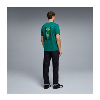 Aston Martin tricou de bărbați Car Graphic green F1 Team 2026