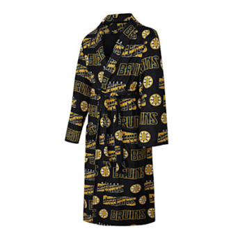 Boston Bruins halat de baie pentru bărbați Microfleece Robe