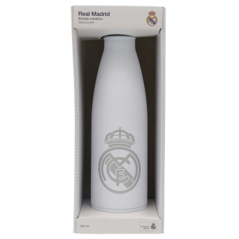Real Madrid sticlă de băut Steel white