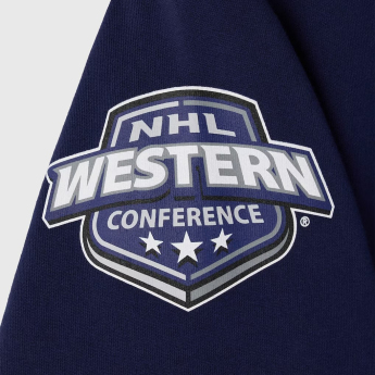 Edmonton Oilers hanorac de bărbați cu glugă OVO navy