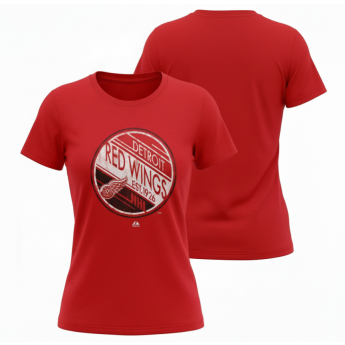 Detroit Red Wings tricou de dama Circle red