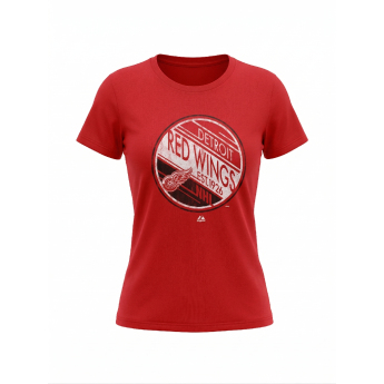 Detroit Red Wings tricou de dama Circle red