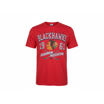 Chicago Blackhawks tricou de bărbați Vintage red