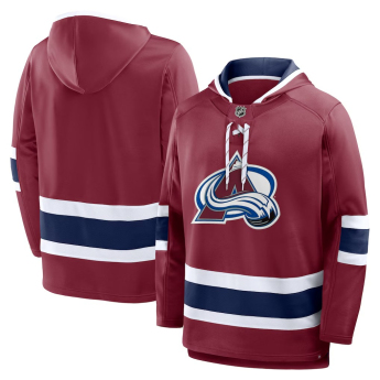Colorado Avalanche hanorac de bărbați cu glugă Prime Time Fleece