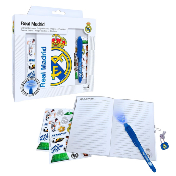 Real Madrid set de școală Magic Diary