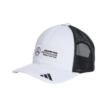 Mercedes AMG Petronas șapcă de baseball Logo Trucker white F1 Team 2025