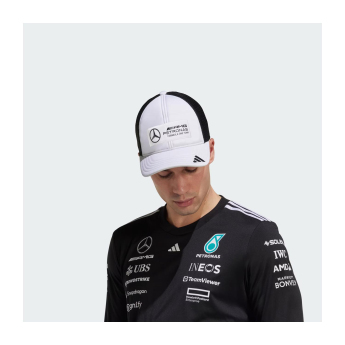 Mercedes AMG Petronas șapcă de baseball Logo Trucker white F1 Team 2025