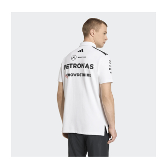 Mercedes AMG Petronas tricou polo white official Teamline Replica F1 Team 2026