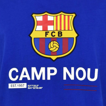 FC Barcelona tricou de bărbați Escut blue
