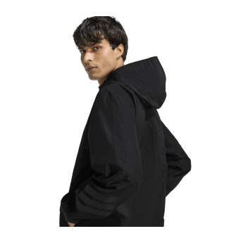 Mercedes AMG Petronas geacă de bărbați cu glugă Stealth black F1 Team 2026