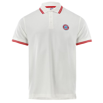 Bayern München tricou polo Essential white