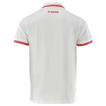Bayern München tricou polo Essential white
