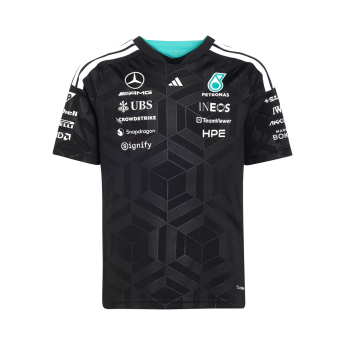 Mercedes AMG Petronas tricou de copii black official Teamline Replica F1 Team 2026