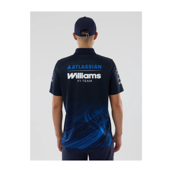 Williams Martini Racing tricou polo blue official Teamline Replica F1 Team 2026