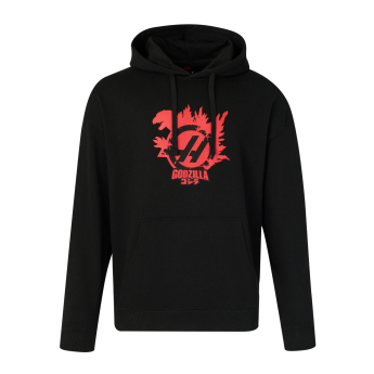 Haas F1 hanorac de bărbați cu glugă Godzilla black F1 Team 2026