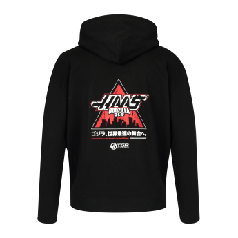 Haas F1 hanorac de bărbați cu glugă Godzilla black F1 Team 2026