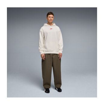 Formula 1 hanorac de bărbați cu glugă Racing Line white 2026