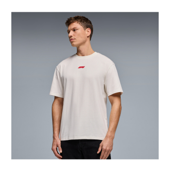 Formula 1 tricou de bărbați Racing Line white 2026