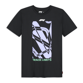 Formula 1 tricou de bărbați Track Limits black 2026