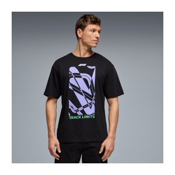 Formula 1 tricou de bărbați Track Limits black 2026