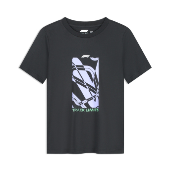 Formula 1 tricou de copii Track Limits black 2026