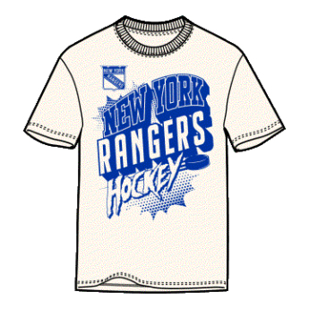 New York Rangers tricou de copii Action Comics Ss