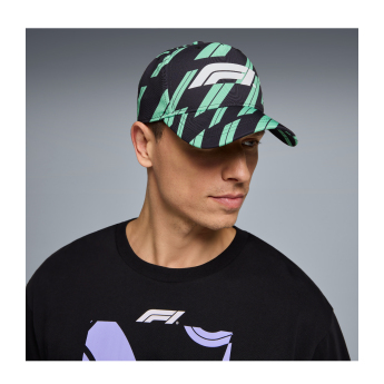 Formula 1 șapcă de baseball Track Graphic green 2026