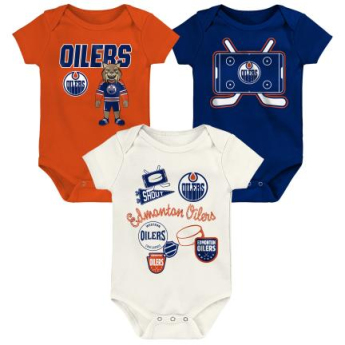 Edmonton Oilers body de copii Littlest Player 3Pk Creeper Se