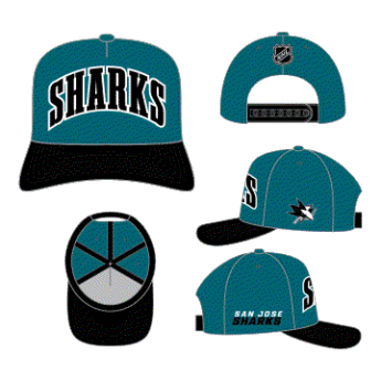 San Jose Sharks șapcă de baseball pentru copii Mvp Pro Pinch