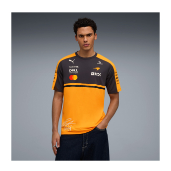 Mclaren Honda tricou de bărbați Oscar Piastri #81 official Teamline Replica F1 Team 2026