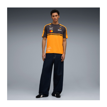 Mclaren Honda tricou de bărbați Oscar Piastri #81 official Teamline Replica F1 Team 2026