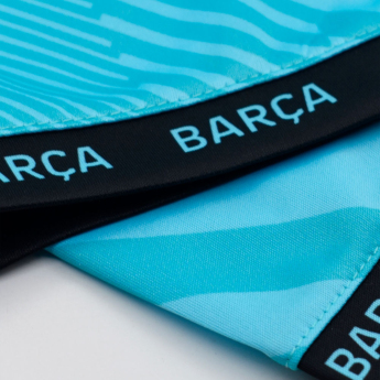 FC Barcelona tricou de fotbal pentru copii Entrenamiento turquesa