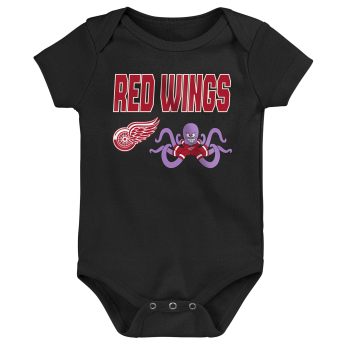 Detroit Red Wings body de copii Littlest Player 3Pk Creeper Se