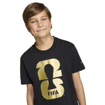CM 2026 (World Cup) tricou de copii FIFA black