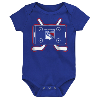 New York Rangers body de copii Littlest Player 3Pk Creeper Se