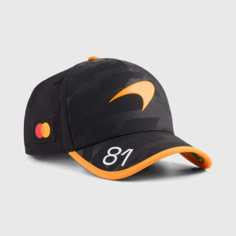 Mclaren Honda șapcă de baseball Oscar Piastri #81 Miami GP F1 Team 2026