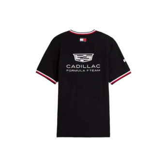 Cadillac F1 tricou de bărbați official Teamline Replica black F1 Team 2026