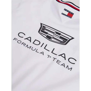 Cadillac F1 tricou de bărbați Valtteri Bottas #77 official Teamline Replica white F1 Team 2026