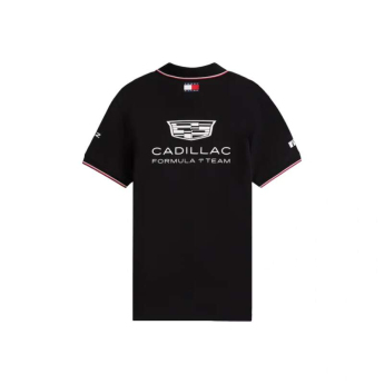 Cadillac F1 tricou polo Sergio Perez #11 official Teamline Replica black F1 Team 2026